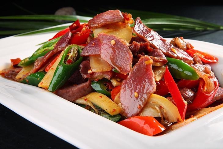 冬笋炒腊肉